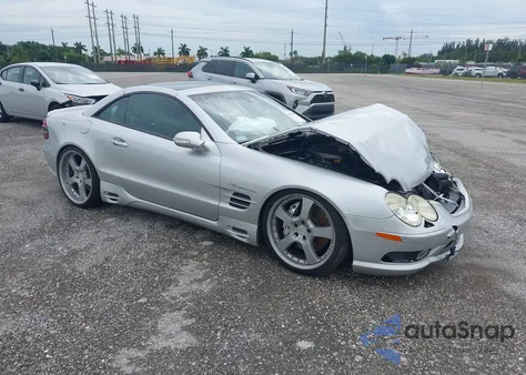 2003 Mercedes-Benz Sl 55 Amg из США, поврежденный, VIN WDBSK74F33F029373